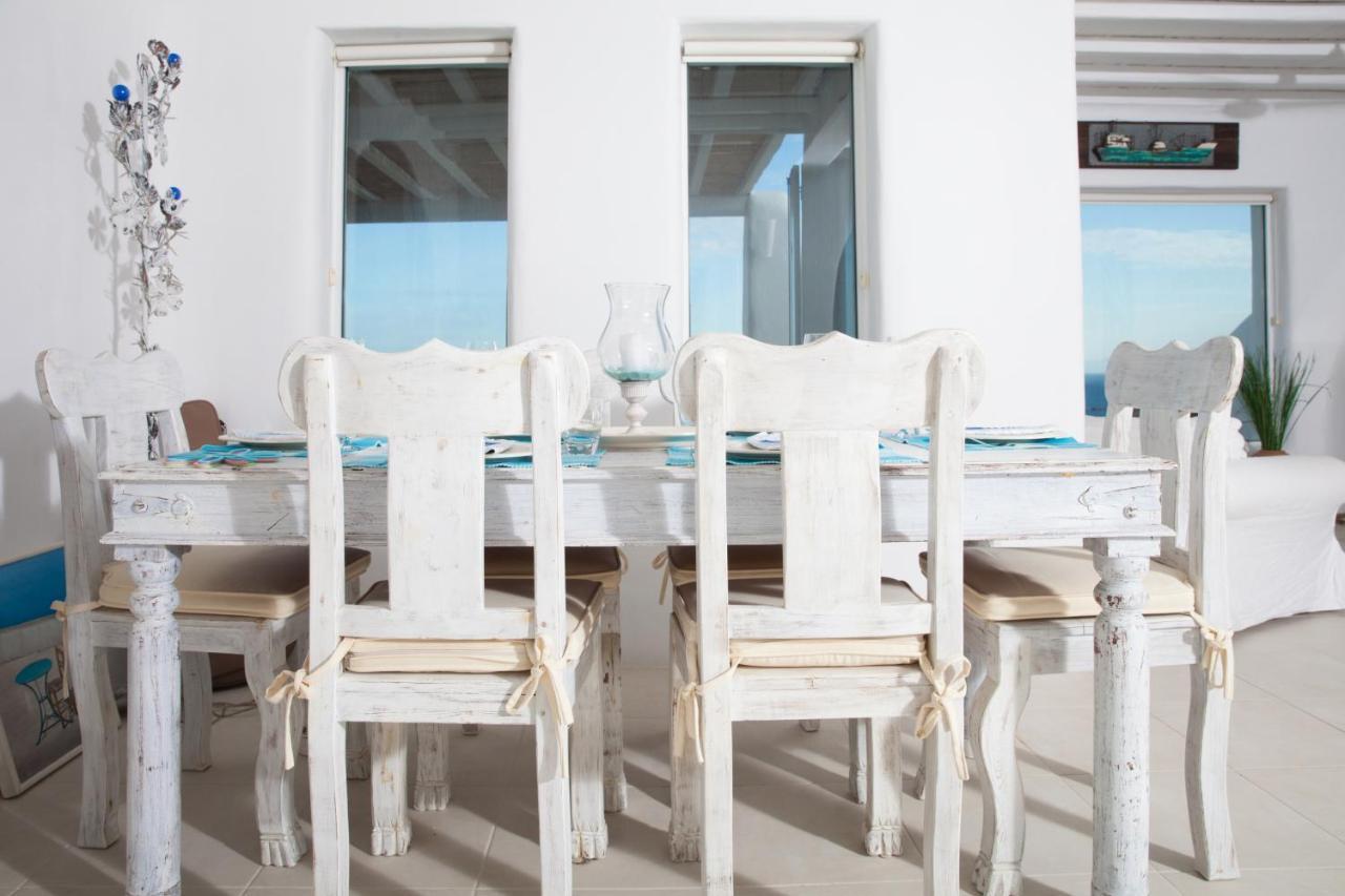 3 Bedroom Cycladic Villa Lia カラファティス エクステリア 写真